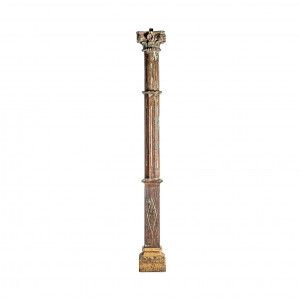 COLOANA 28615, DIN LEMN MASIV DE TEC, STIL CLASIC, VIC - Img 1