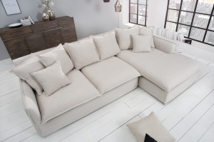COLTAR 255CM, DIN MATERIAL IN, CULOARE CREM, DESIGN MODERN, ARTIM GROUP SELECTION - Img 2