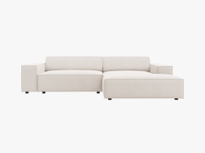 COLTAR JODIE, DREAPTA, 3 LOCURI, 224 CM, DIVERSE CULORI SI MATERIALE, DESIGN DEOSEBIT - Img 13