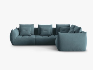 COLTAR MODULAR BLOOM DREAPTA, 4 LOCURI, 316 CM, DIVERSE CULORI SI MATERIALE, DESIGN DEOSEBIT - Img 9