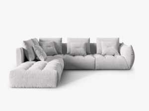 COLTAR MODULAR BLOOM STANGA, 4 LOCURI, 316 CM, DIVERSE CULORI SI MATERIALE, DESIGN DEOSEBIT - Img 13