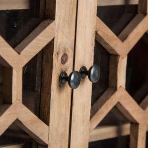 COMODA LAVIK REF. 27010, DIN LEMN MASIV DE PIN RECICLAT, STIL RUSTIC, VIC - Img 4