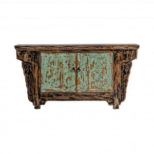 COMODA LINXE REF. 28862, DIN LEMN MASIV DE ULM SI MDF, STIL VINTAGE, VIC - Img 1