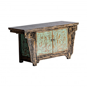 COMODA LINXE REF. 28862, DIN LEMN MASIV DE ULM SI MDF, STIL VINTAGE, VIC - Img 2