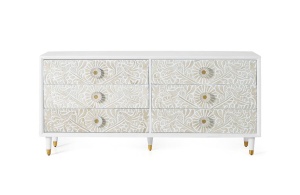 COMODA MELISSA 170CM, DIN LEMN DE MANGO, STIL INDUSTRIAL GINER Y COLOMER - Img 2