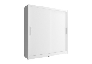 DULAP DORMITOR WIKI 200 ALB DESIGN MODERN PSK - Img 1