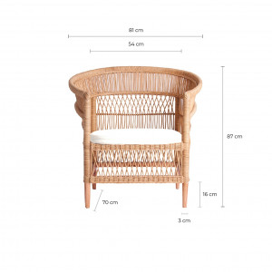 FOTOLIU ELNA REF. 26567, DIN RATTAN, STIL CLASIC, VIC - Img 4