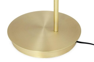 LAMPADAR LORO, AURIU/ALB, DIN METAL SI POLIPROPILENA, STIL MODERN, B2 - Img 5