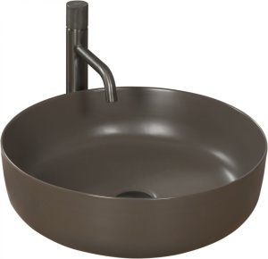 LAVOAR REA ELMA, GRI MAT, 45 CM, DIN CERAMICA, CALITATE SUPERIOARA - Img 4
