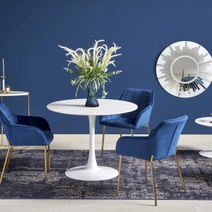 MASA DINING ALBA SLIM DESIGN MODERN HALMAR - Img 1