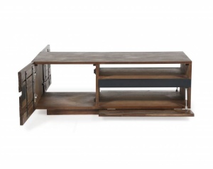 MASUTA DE CAFEA, WOTAN II 115CM, COD 40991, DIN LEMN SALCAM, DESIGN RETRO - Img 3