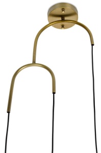 PENDUL LIFT, ALAMA, DIN METAL SI STICLA, STIL MODERN - Img 7
