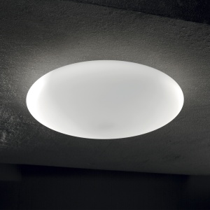 PLAFONIERA SMARTIES PL2 D42, ALB, DIN STICLA, STIL MODERN IDEAL LUX - Img 2