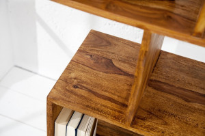 RAFT DIN LEMN MASIV MAKASSAR 20975 - DESIGN VINTAGE - Img 5