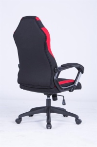 SCAUN DE BIROU DIRECTORIAL SHERIFF NEGRU/ROSU STIL MODERN HALMAR - Img 2