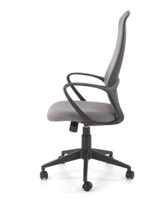 SCAUN DE BIROU FIBERO, GRI, STIL MODERN, HALMAR - Img 3