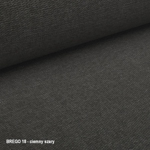 SCAUN DINING BERRY, GRI INCHIS 18/NEGRU MAT, TAPITERIE DIN STOFA SI PICIOARE DIN METAL, STIL MODERN - Img 6
