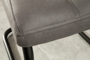 SCAUN GRI VINTAGE MODENA DESIGN MODERN - Img 5