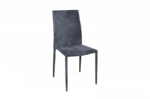 SET 4 SCAUNE GRI INCHIS ANTIC MILANO 37467 - DESIGN MILANO - Img 2
