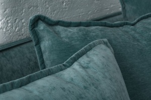 SOFA CONFORTABILA 200CM, TAPITERIE DIN CATIFEA ALBASTRU PETROL, STIL MODERN, ARTIM GROUP SELECTION - Img 3
