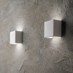 APLICA FLASH GESSO AP1 SMALL, ALB, DIN METAL, STIL MODERN - Img 2
