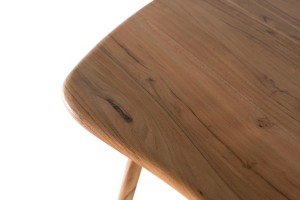 BIROU 140CM, DIN LEMN DE SALCAM, UNICAT, DESIGN SCANDINAV - Img 5