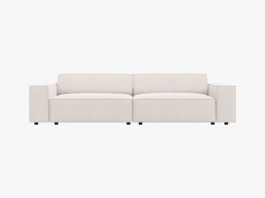 CANAPEA JODIE, 3 LOCURI, 204 CM, DIVERSE CULORI SI MATERIALE, DESIGN DEOSEBIT - Img 14