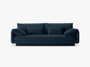 CANAPEA TORINO, 3 LOCURI, 220 CM, DIVERSE CULORI SI MATERIALE, DESIGN DEOSEBIT - Img 12
