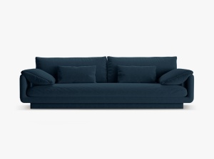 CANAPEA TORINO, 4 LOCURI, 250 CM, DIVERSE CULORI SI MATERIALE, DESIGN DEOSEBIT - Img 12