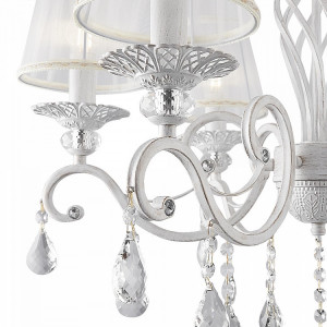 CANDELABRU GRACE ARM247-06-G , DIN METAL, STICLA SI TEXTIL, STIL MODERN, MAYTONI - Img 2