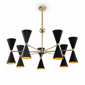 CANDELABRU VESPER MOD108PL-14GB, DIN METAL, STIL MODERN, MAYTONI - Img 1