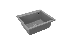 CHIUVETA BUCATARIE REA WEST XL, GRI, DIN GRANIT, CALITATE SUPERIOARA - Img 1