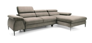 COLTAR EDIE MEDIUM, CU FUNCTIE DE DORMIT, GRUPA II, CONFECTIONAT DIN METAL, SPUMA POLIURETANICA SI TEXTIL, STIL MODERN - Img 1