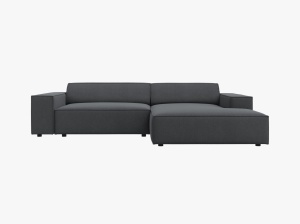 COLTAR JODIE, DREAPTA, 3 LOCURI, 224 CM, DIVERSE CULORI SI MATERIALE, DESIGN DEOSEBIT - Img 10