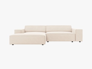 COLTAR JODIE, STANGA, 3 LOCURI, 224 CM, DIVERSE CULORI SI MATERIALE, DESIGN DEOSEBIT - Img 4