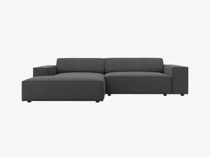 COLTAR JODIE, STANGA, 3 LOCURI, 224 CM, DIVERSE CULORI SI MATERIALE, DESIGN DEOSEBIT - Img 10
