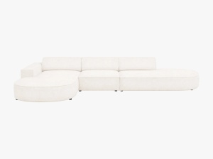 COLTAR JODIE, STANGA, 4 LOCURI, 342 CM, DIVERSE CULORI SI MATERIALE, DESIGN DEOSEBIT - Img 16