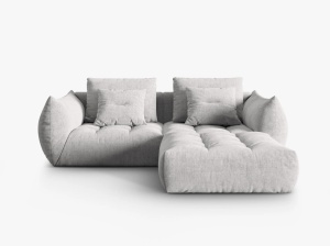 COLTAR MODULAR BLOOM DREAPTA, 3 LOCURI, 232 CM, DIVERSE CULORI SI MATERIALE, DESIGN DEOSEBIT - Img 13