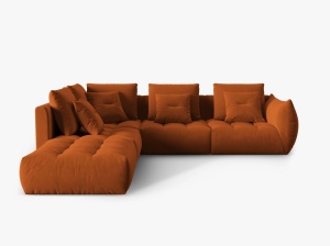 COLTAR MODULAR BLOOM STANGA, 4 LOCURI, 316 CM, DIVERSE CULORI SI MATERIALE, DESIGN DEOSEBIT - Img 3