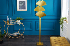LAMPADAR, GINKGO 160CM, STRUCTURA DE METAL SI ABAJUR, COD 42690, STIL MODERN - Img 6