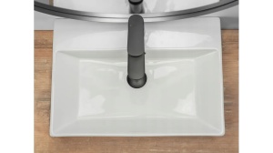 LAVOAR REA BONITA, 51 CM, ALB, DIN CERAMICA, CALITATE SUPERIOARA - Img 4