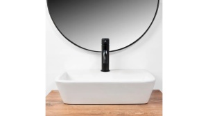 LAVOAR REA REMI, 36 CM, ALB, DIN CERAMICA, CALITATE SUPERIOARA - Img 2