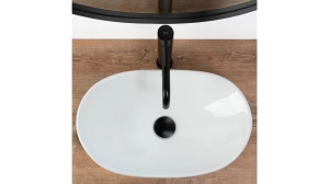 LAVOAR REA ROYAL MINI, 47,5 CM, ALB, DIN CERAMICA, CALITATE SUPERIOARA - Img 2