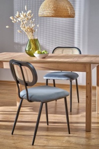MASA DINING EXTENSIBILA MAURYCY, STEJAR CRAFT, 118/158 CM, BLAT DIN PAL SI PICIOARE DIN MDF, STIL CLASIC - Img 4