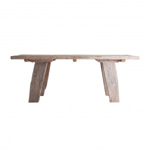 MASA DINING HASSI REF. 27833, DIN LEMN MASIV DE MANGO, STIL VINTAGE, VIC - Img 1