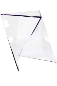 MASUTA DE CAFEA ZIK TRASPARENTA, CONFECTIONATA DIN POPIPROPILENA DURABILA, STIL MODERN - Img 2