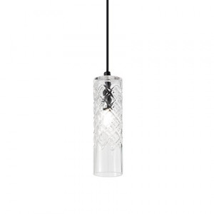 PENDUL COGNAC- 3 SP1, TRANSPARENT, DESIGN DECORATIV, IDEAL LUX - Img 1