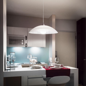 PENDUL LANA SP1 D60 ALB STIL MODERN IDEAL LUX - Img 1