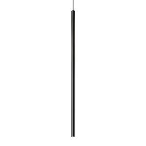 PENDUL ULTRATHIN D100 ROUND DALI/PUSH, NEGRU, DIN METAL, STIL MODERN - Img 1