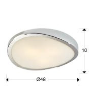 PLAFONIERA LED LEDA 429126 DESIGN MODERN - SCHULLER - Img 4